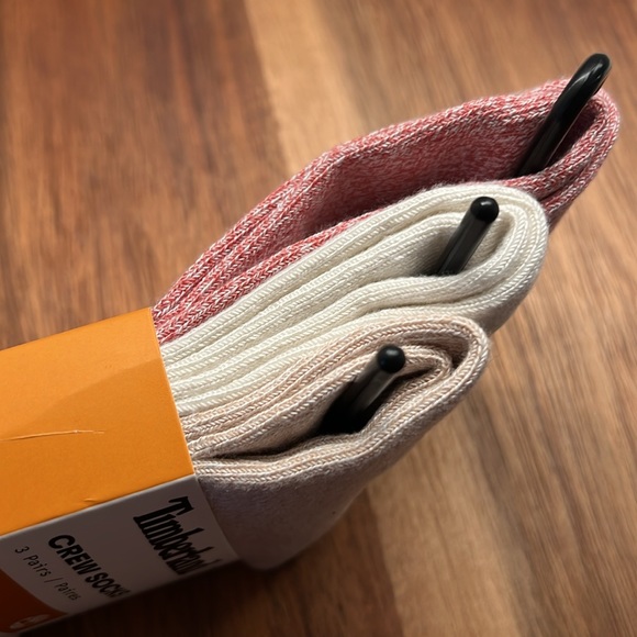 NEW Timberland Women’s Super Soft Crew Socks (3pk ) - Picture 9 of 9